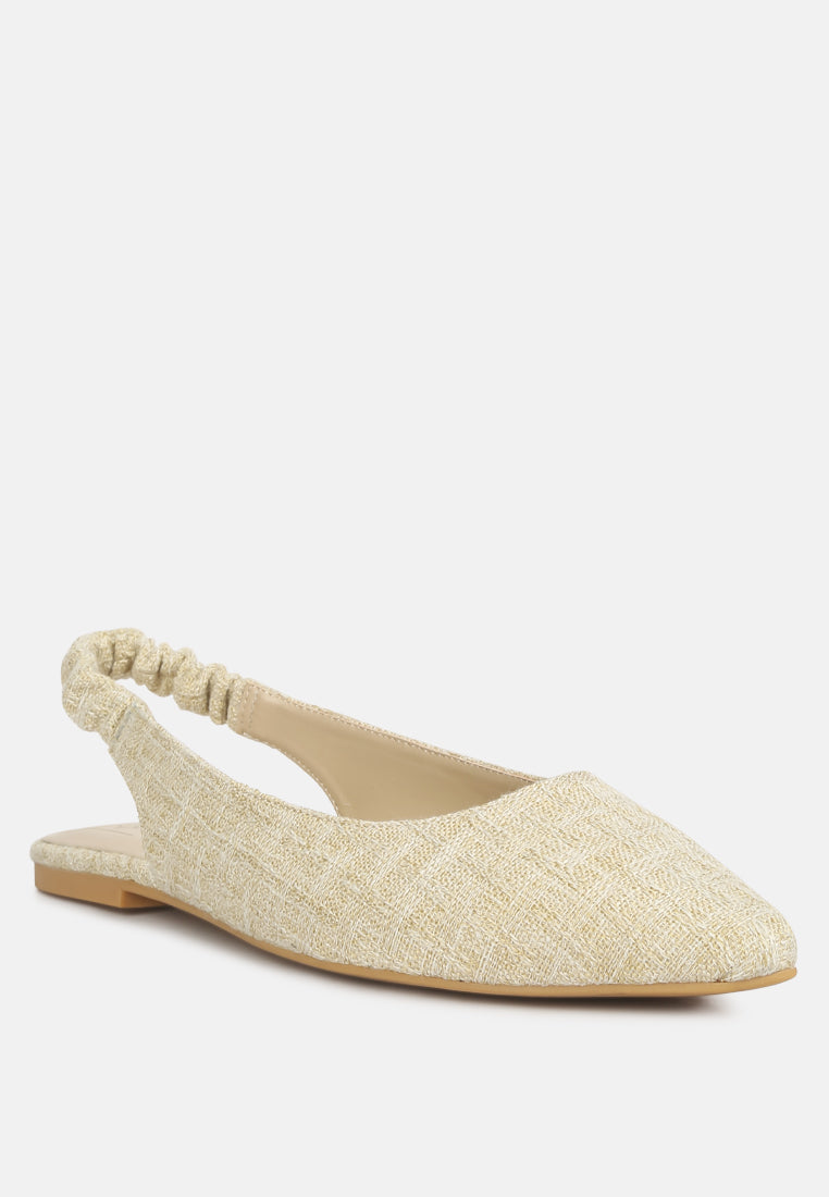 Amirah Slingback Ballet Flats - Glamourous Grace
