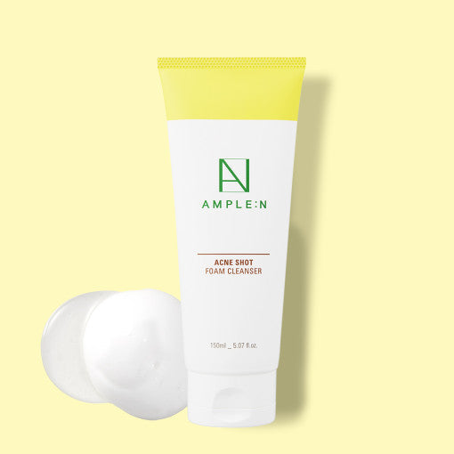AMPLE:N Acne Shot Foam Cleanser 150ml - Glamourous Grace