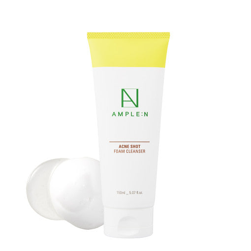 AMPLE:N Acne Shot Foam Cleanser 150ml - Glamourous Grace