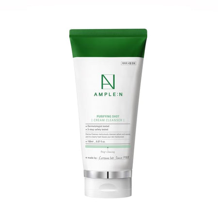 AMPLE:N Purifying Shot Cream Cleanser 150ml - Glamourous Grace