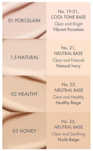 AMUSE Ceramic Skin Perfector Foundation SPF40 PA++ 30ml (4 Colors)