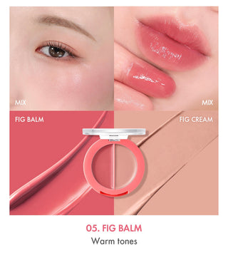 AMUSE Lip & Cheek Healthy Balm 3g (5 Colors)