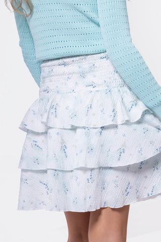 Ana Skirt (Blue Flower)