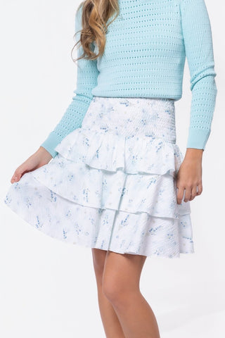 Ana Skirt (Blue Flower)