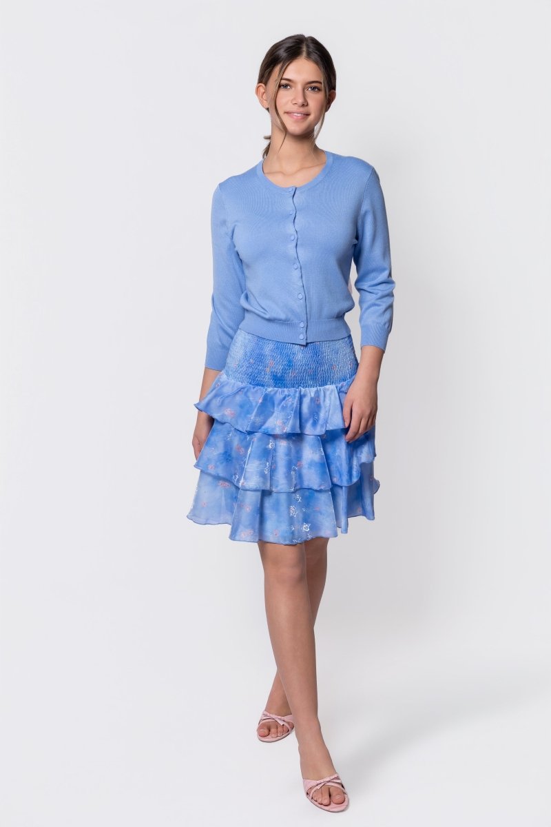 Ana Skirt (Blue Ground) - Glamourous Grace