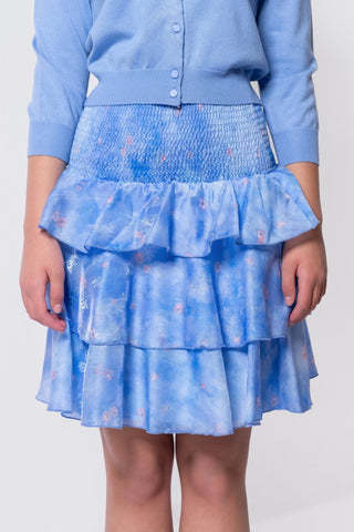 Ana Skirt (Blue Ground)