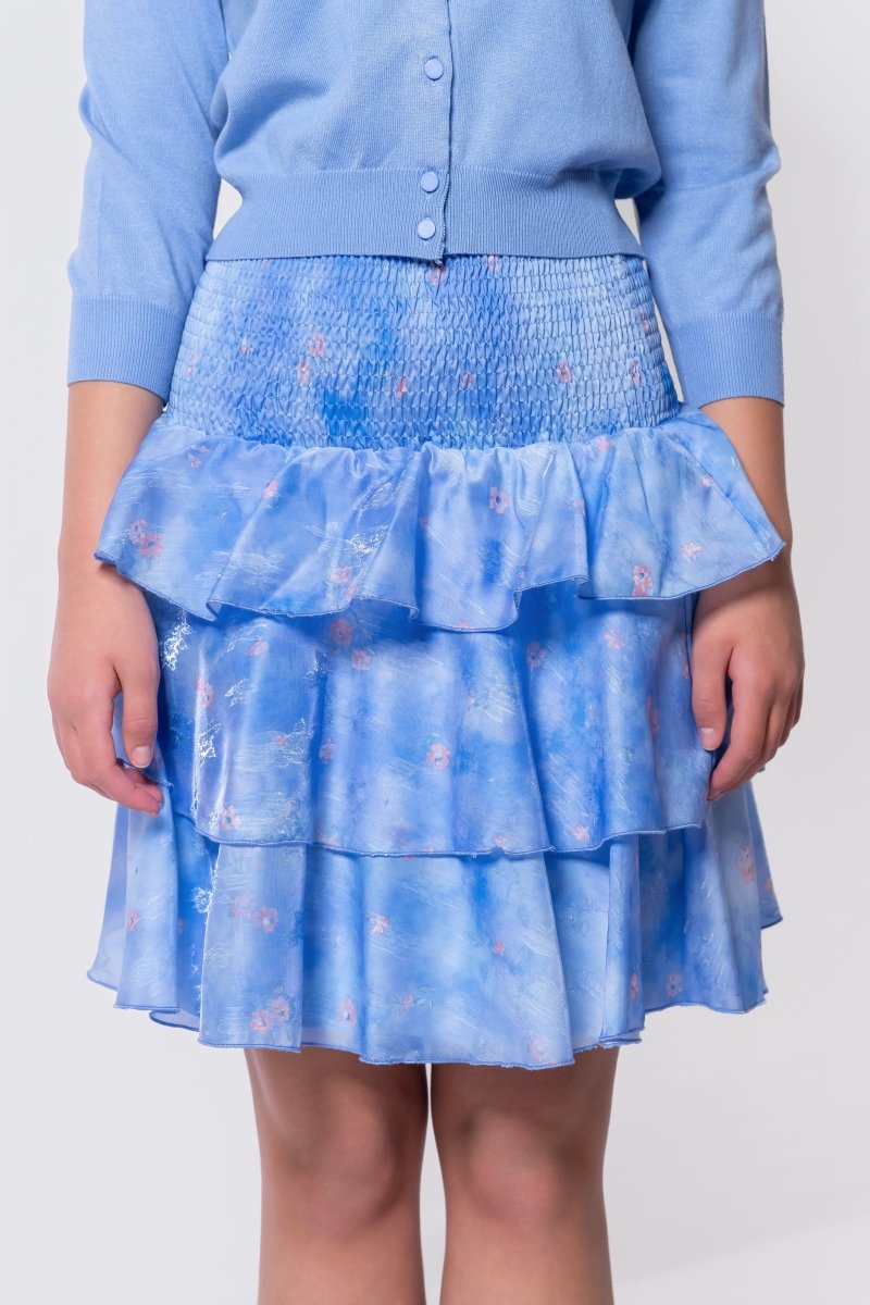 Ana Skirt (Blue Ground) - Glamourous Grace