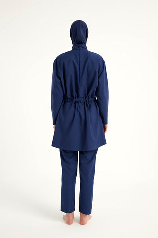 Andalus Full Coverage Burkini Set with Front Ruching A2502-2