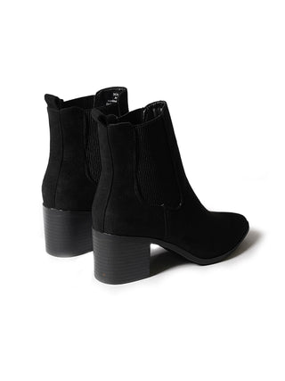 Andi | Black Suede - Glamourous Grace
