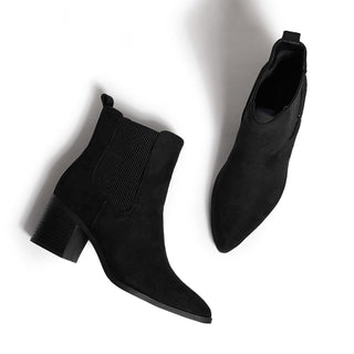 Andi | Black Suede - Glamourous Grace