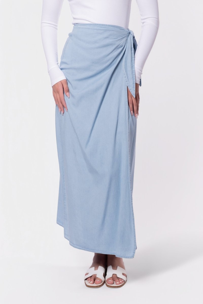 Andie Skirt (Blue) - Glamourous Grace