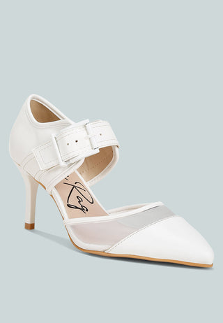 Aneri Buckle Detail Pump Sandals - Glamourous Grace