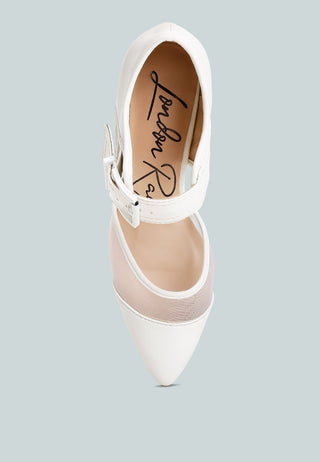 Aneri Buckle Detail Pump Sandals - Glamourous Grace