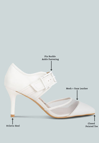 Aneri Buckle Detail Pump Sandals - Glamourous Grace