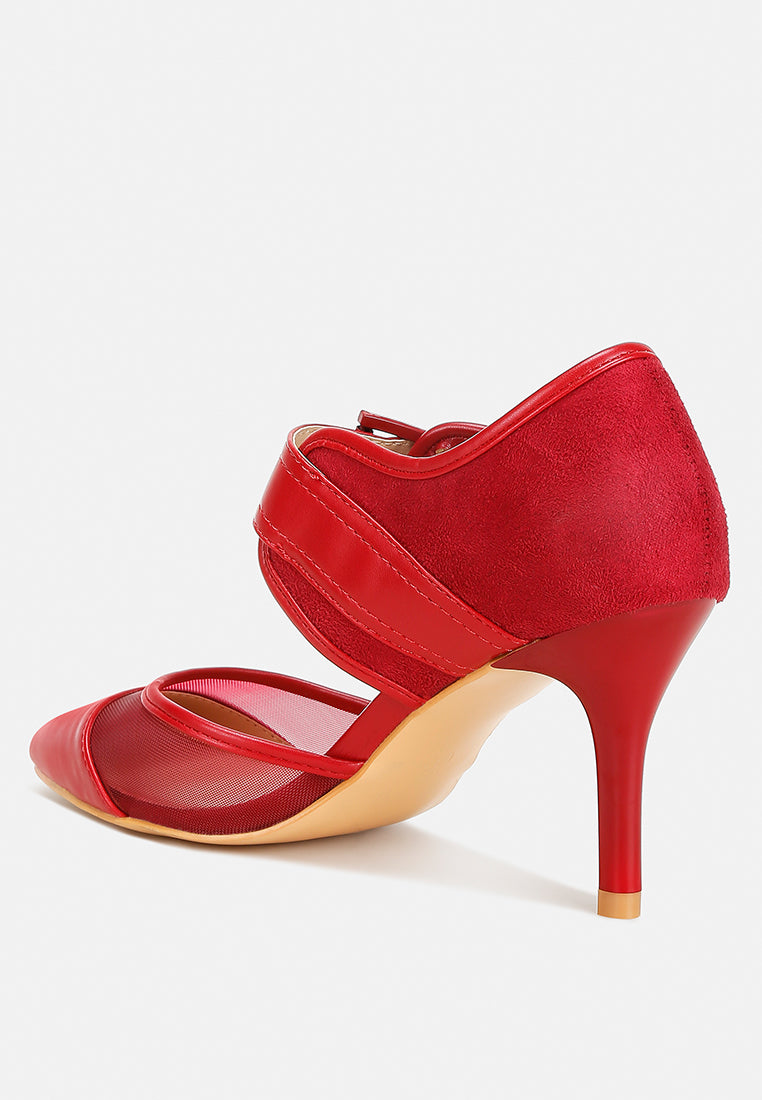 Aneri Buckle Detail Pump Sandals - Glamourous Grace
