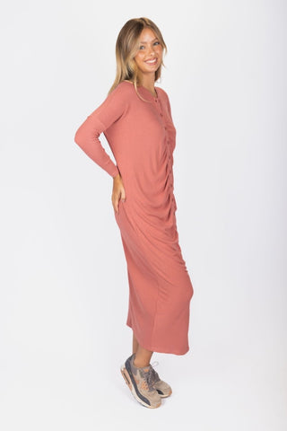 Angie Dress (Rust)