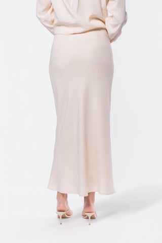 Anita Skirt (Khaki Stripe)