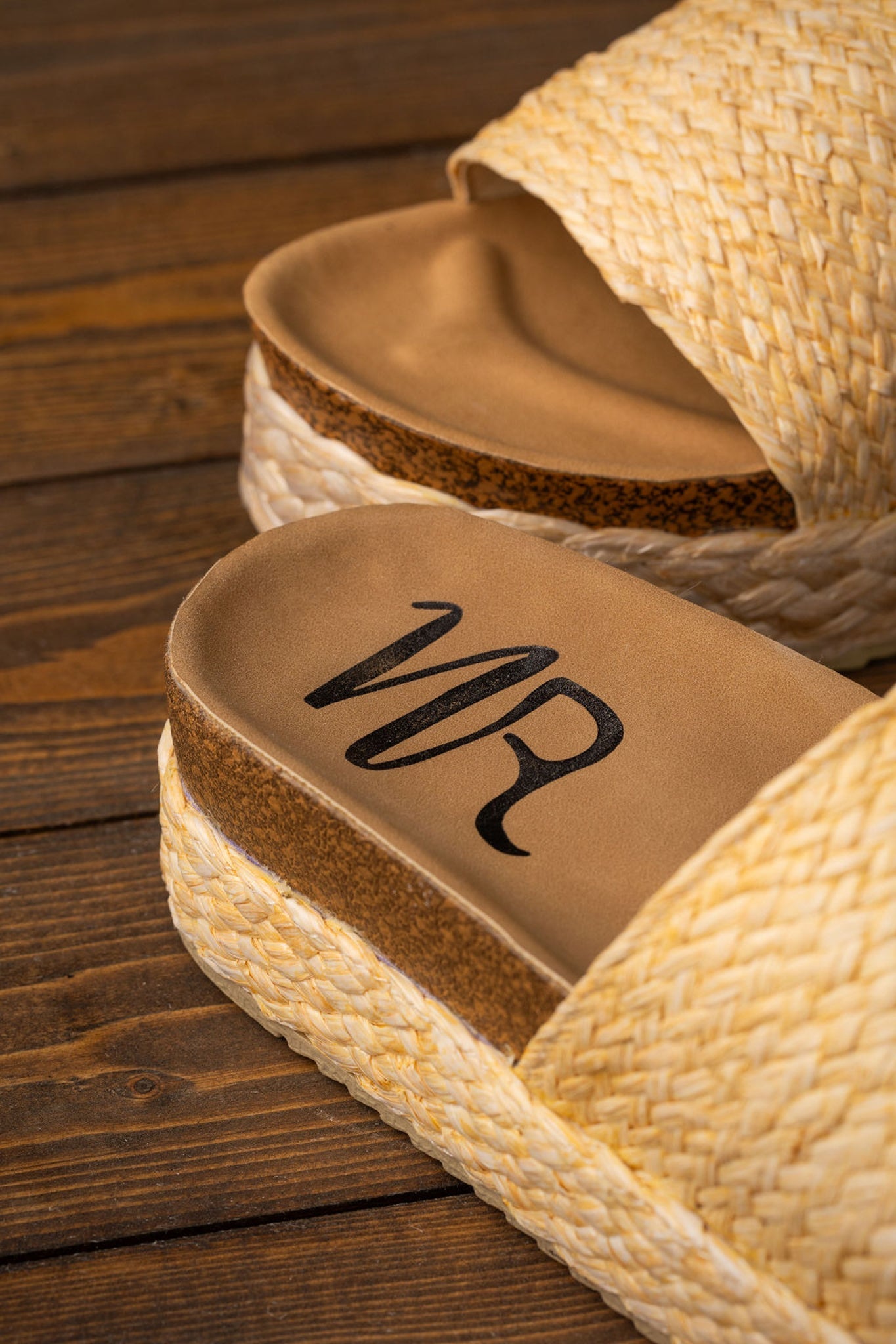 Anna Sandals in Natural - Glamourous Grace