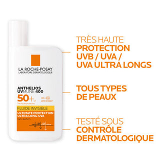 La Roche-Posay Anthelios UVMUNE 400 Invisible Fluid SPF 50+