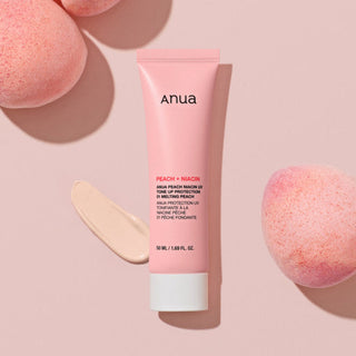 Anua ANUA Peach Niacin UV Tone Up Protection 50ml - Glamourous Grace