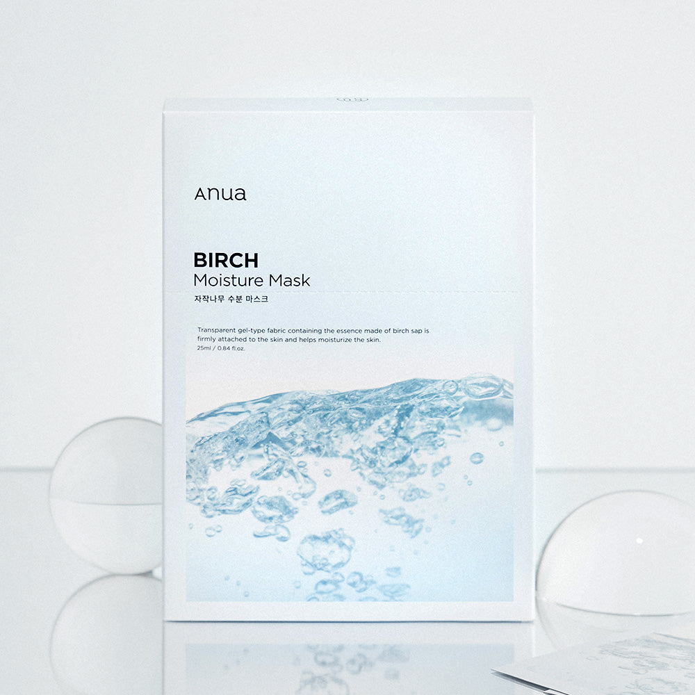 Anua Birch Moisture Mask 25ml X 10ea - Glamourous Grace