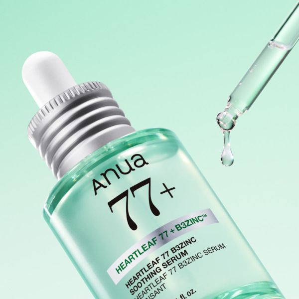 Anua Heartleaf 77 B3Zinc Soothing Serum 30ml - Glamourous Grace