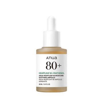 Anua HEARTLEAF 80% MOISTURE SOOTHING AMPOULE 30ml - Glamourous Grace