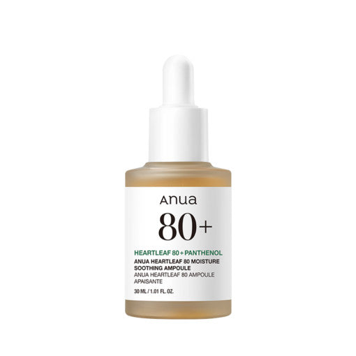 Anua HEARTLEAF 80% MOISTURE SOOTHING AMPOULE 30ml - Glamourous Grace