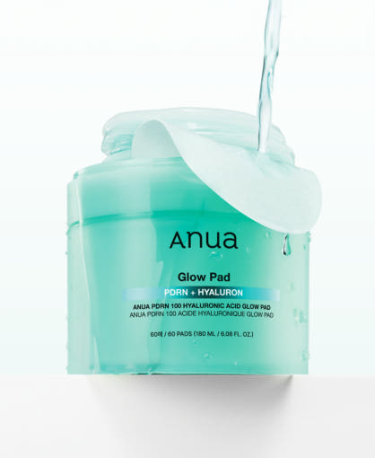 Anua PDRN 100 Hyaluronic Acid Glow Pad 60P/180ml - Glamourous Grace