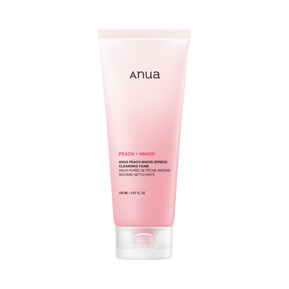 Anua Peach Niacin Spread Cleansing Foam 150ml - Glamourous Grace
