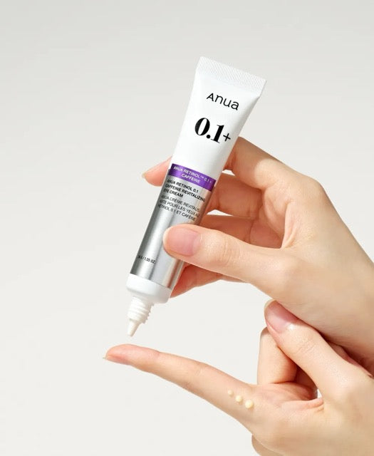 Anua Retinol 0.1 Caffeine Revitalizing Eye Cream 30g - Glamourous Grace
