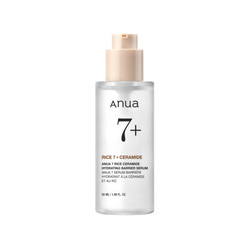Anua RICE CERAMIDE 7 HYDRATING BARRIER SERUM 50ml - Glamourous Grace