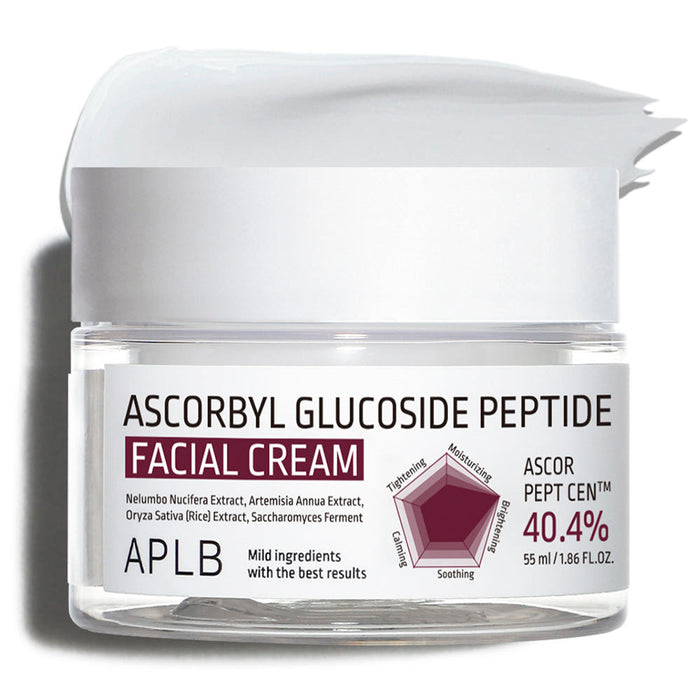 APLB Ascorbyl Glucoside Peptide Facial Cream 55ml - Glamourous Grace