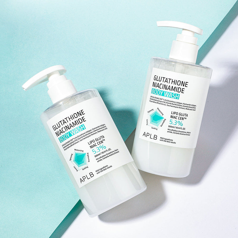APLB Glutathione Niacinamide Body Wash 300ml - Glamourous Grace