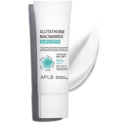 APLB Glutathione Niacinamide Sunscreen 40ml - Glamourous Grace