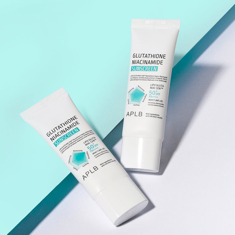 APLB Glutathione Niacinamide Sunscreen 40ml - Glamourous Grace