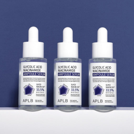 APLB Glycolic Acid Niacinamide Ampoule Serum 40ml - Glamourous Grace