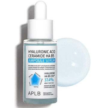 APLB Hyaluronic Acid Ceramide HA B5 Ampoule Serum 40ml - Glamourous Grace
