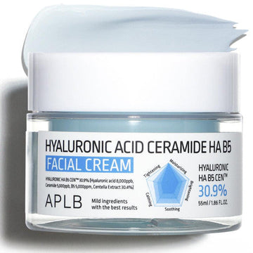 APLB Hyaluronic Acid Ceramide HA B5 Facial Cream 55ml - Glamourous Grace