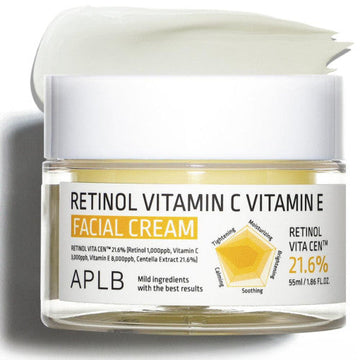 APLB Retinol Vitamin C Vitamin E Facial Cream 55ml - Glamourous Grace