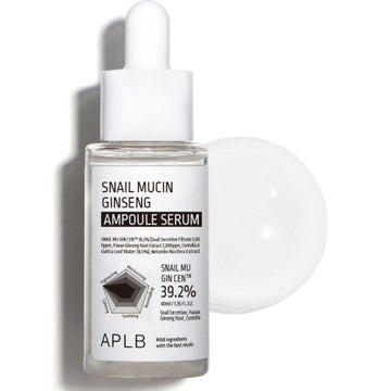 APLB Snail Mucin Ginseng Ampoule Serum 40ml - Glamourous Grace