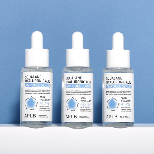 APLB Squalane Hyaluronic Acid Ampoule Serum 40ml - Glamourous Grace