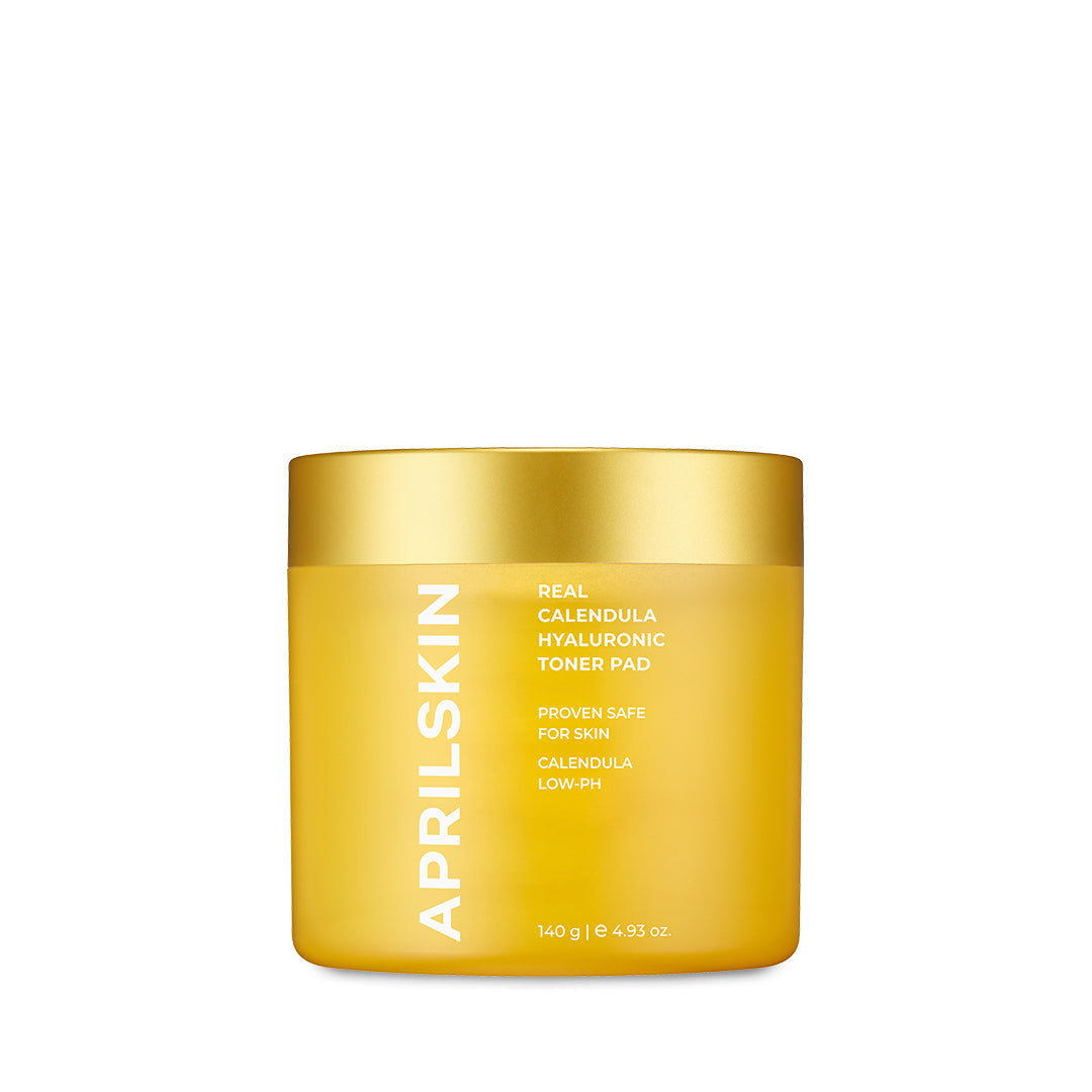 APRILSKIN Calendula PHA Hyaluronic Toner Pads 140g - Glamourous Grace