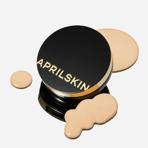 APRILSKIN Magic Snow Cushion SPF50+ PA+++ Set 15g+15g(Refill) - Glamourous Grace