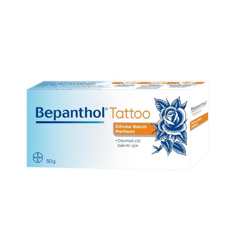 Bepanthol Tattoo Aftercare Cream - Moisturizing & Protective Tattoo Care for New & Existing Tattoos, 50g - Glamourous Grace
