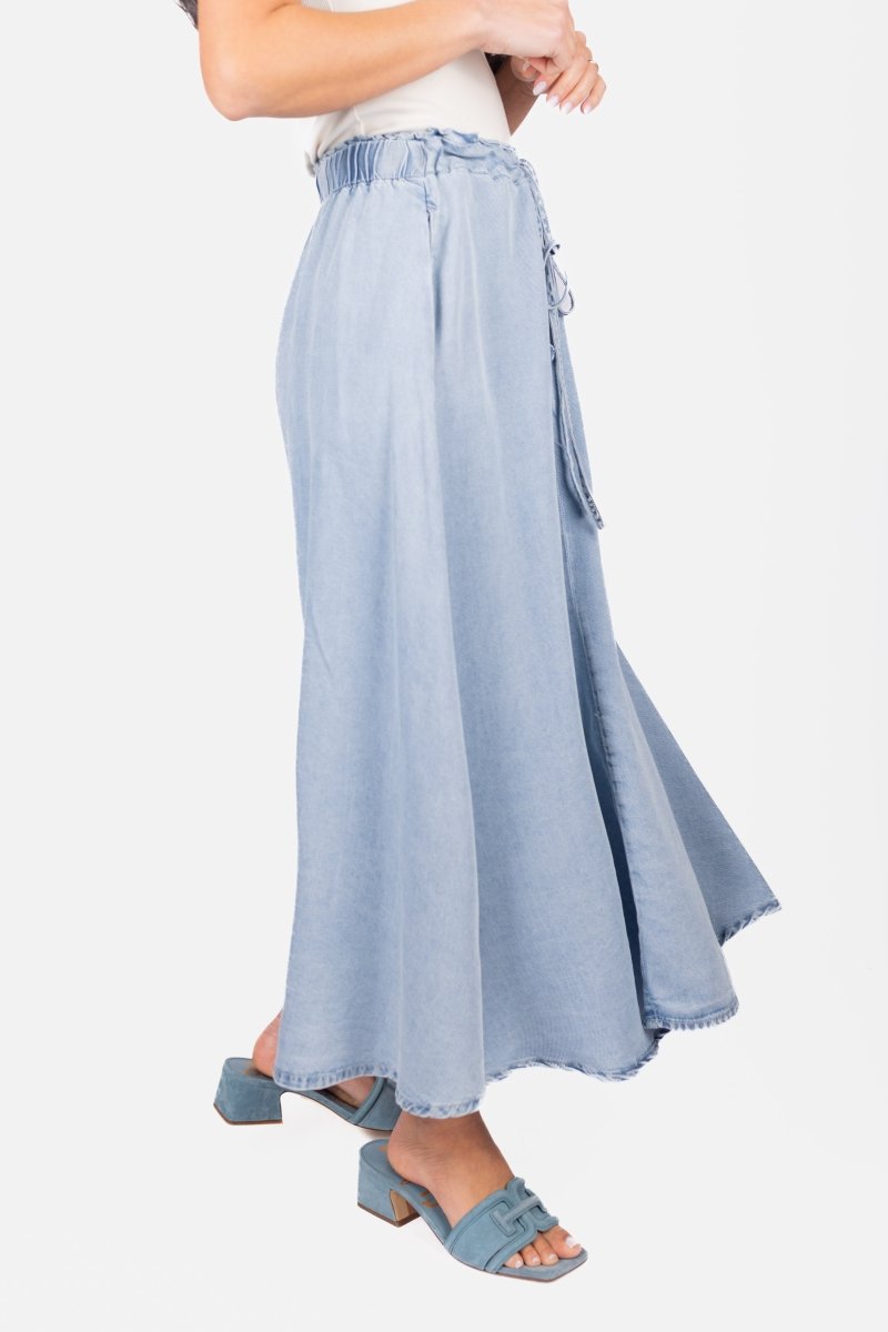 Ariya Skirt (Chambray) - Glamourous Grace