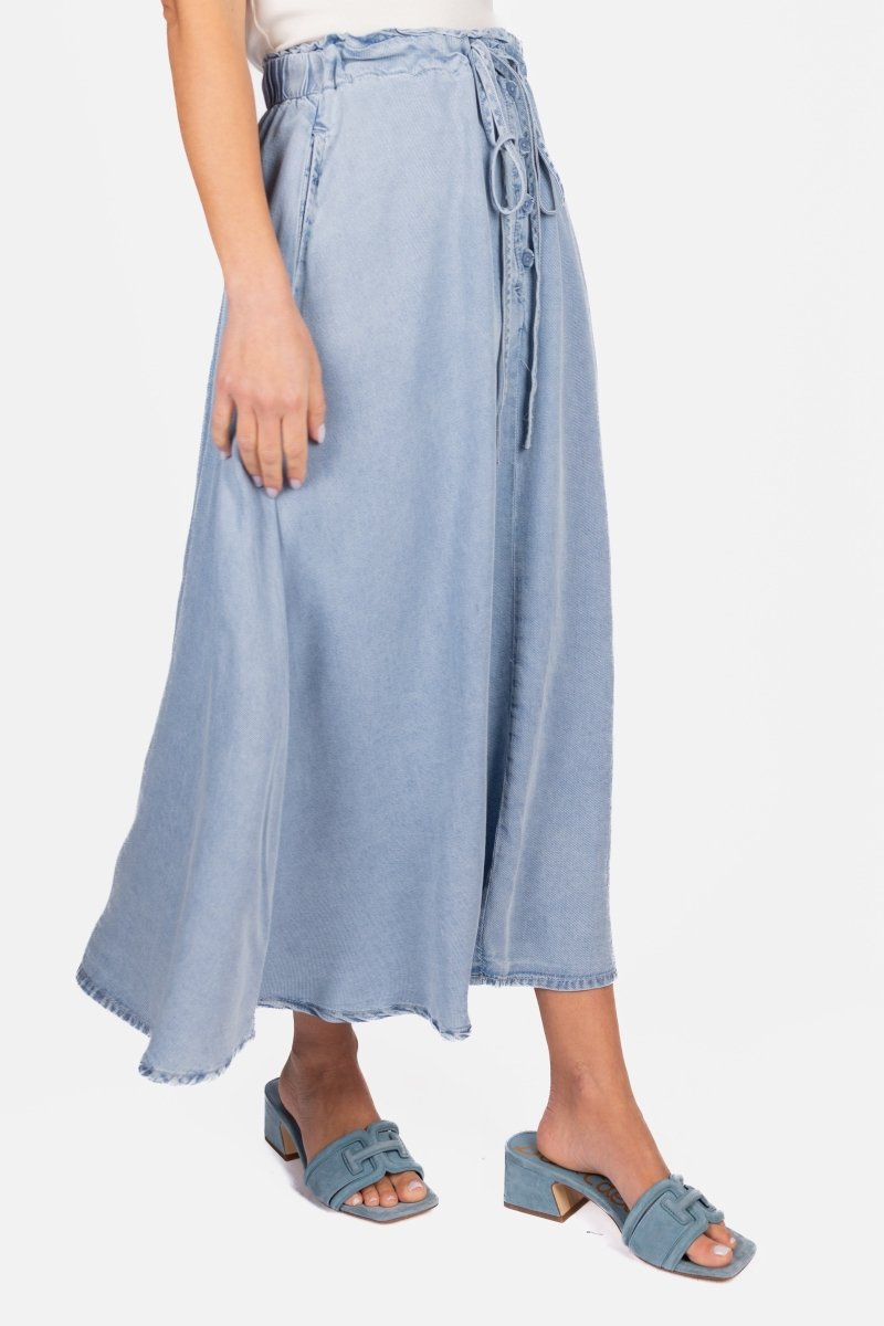 Ariya Skirt (Chambray) - Glamourous Grace