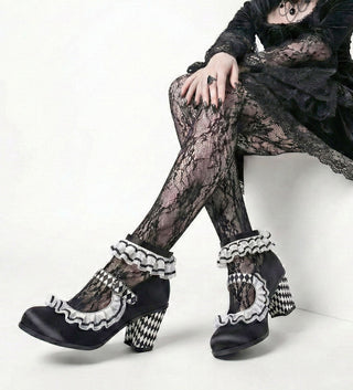 Arlequin Women's Mary Jane MId Heels