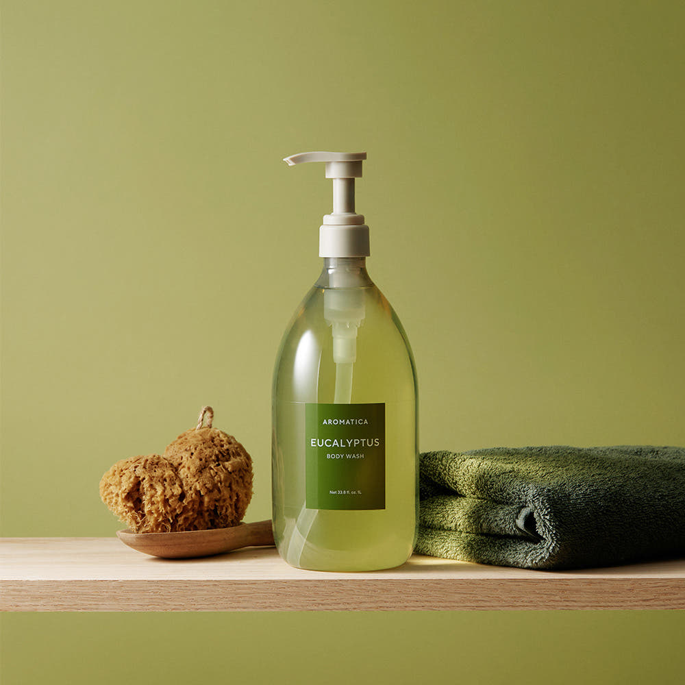 AROMATICA Eucalyptus Body Wash 15 Amino 1000ml - Glamourous Grace