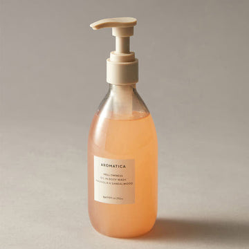 AROMATICA Mellowness Oil In Body Wash Magnolia & Sandalwood 290ml - Glamourous Grace